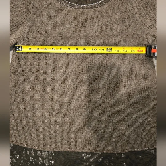 Anthropologie Belle France Brown Sweater! - Picture 7 of 7